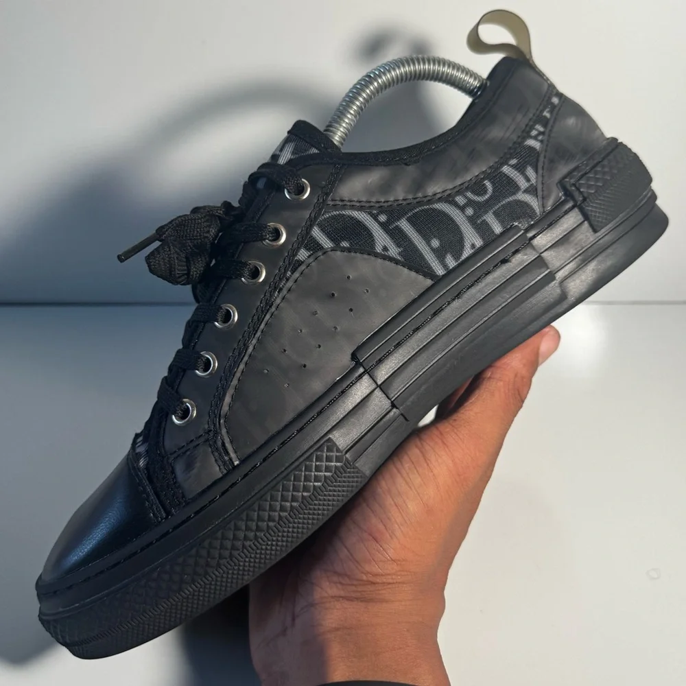 Dior B23 Low “Dior Oblique - Black” EU Size 40 - Picture 10 of 12